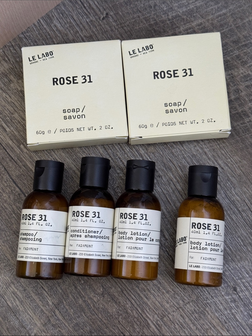 Le Labo Rose 31 Travel Set